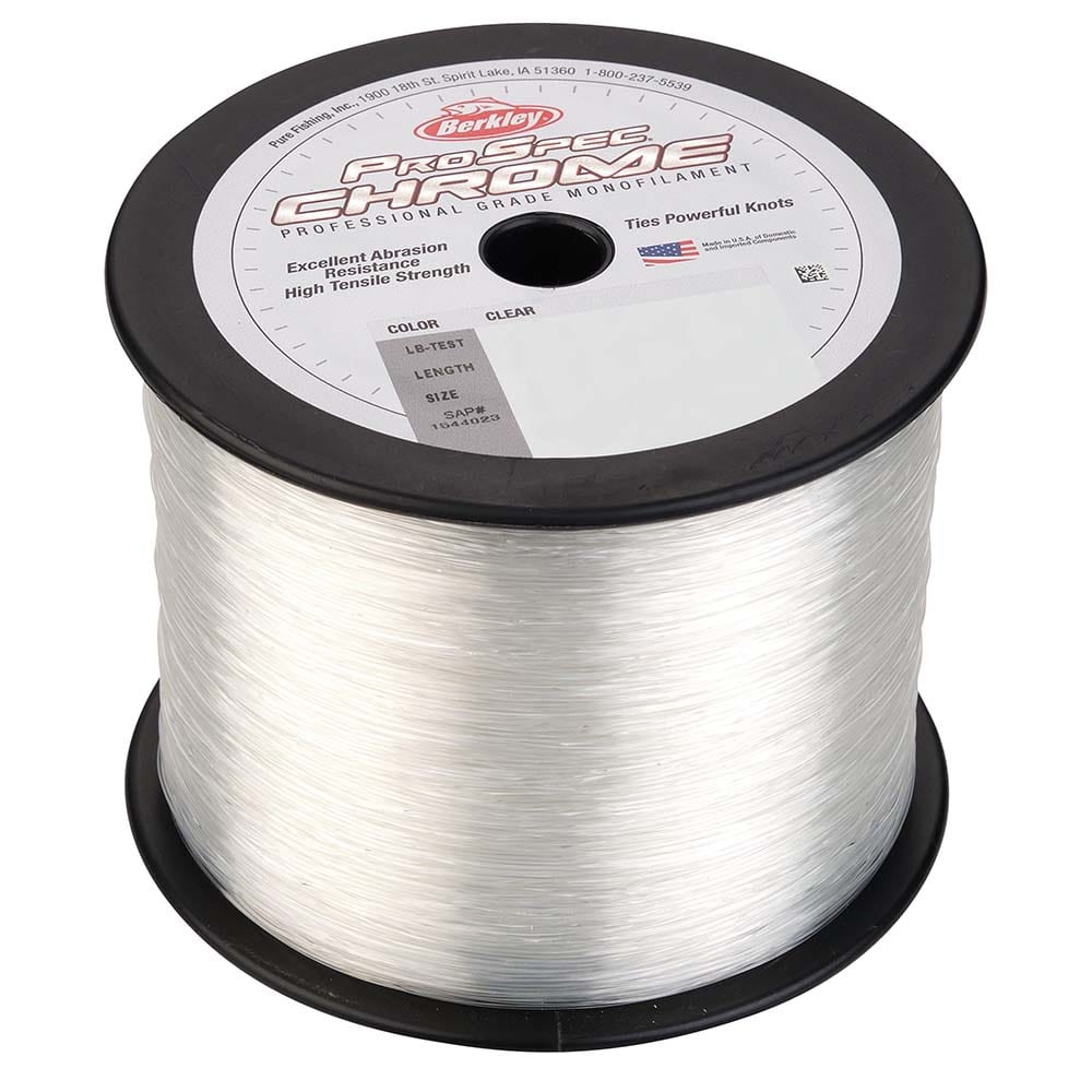 Berkley Qualifies for Free Shipping Berkley Prospec Chrome 12 lb Clear 1000 Yards #1544017