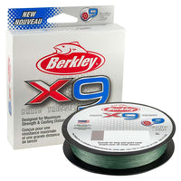 Berkley Qualifies for Free Shipping Berkley X9 Braid Low-Vis Green 10 lb 164 Yards #1486812