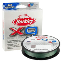 Berkley Qualifies for Free Shipping Berkley X9 Braid Low-Vis Green 50 lb 328 Yards #1486829