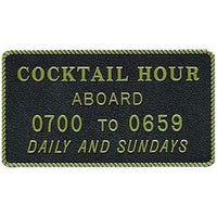 Bernard Engraving Qualifies for Free Shipping Bernard Engraving Cocktail Hour #FP-013