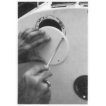 Bernard Engraving Qualifies for Free Shipping Bernard Engraving Coverplate 3-1/2" White with Screw #M-10
