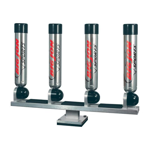Big Jon Sports Qualifies for Free Shipping Big Jon Quad Multi-Set Rod Holder Pedestal Mount Silver #RH04432