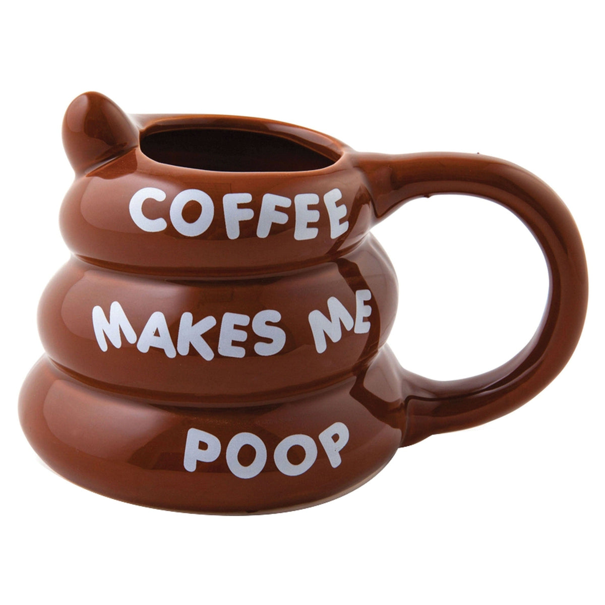 BigMouth Qualifies for Free Shipping BigMouth Coffee Makes Me Poop Coffee Mug #BMMU-0024