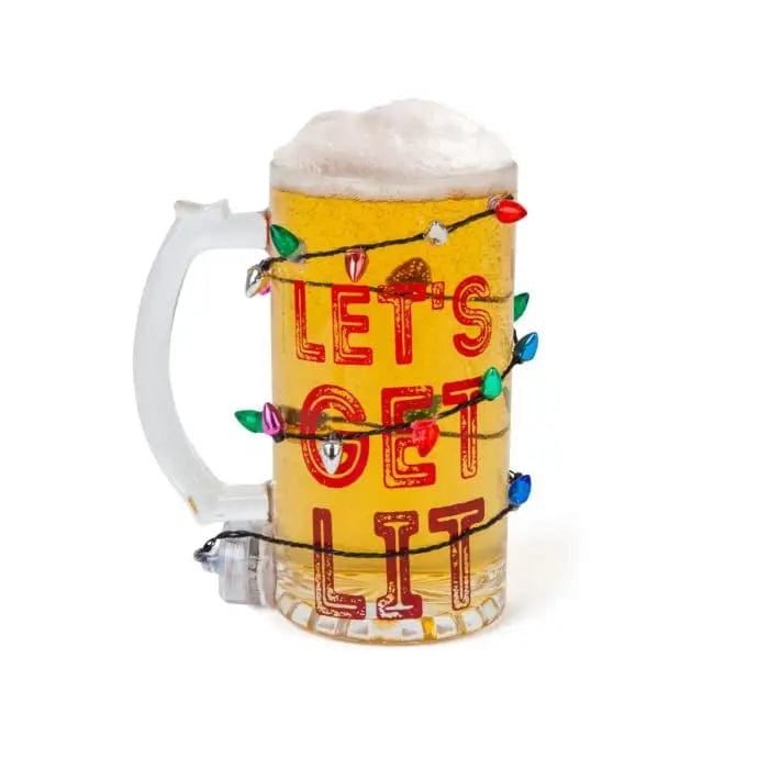 BigMouth Qualifies for Free Shipping BigMouth Get Lit LED Holiday Beer Glass #BMBG-0003