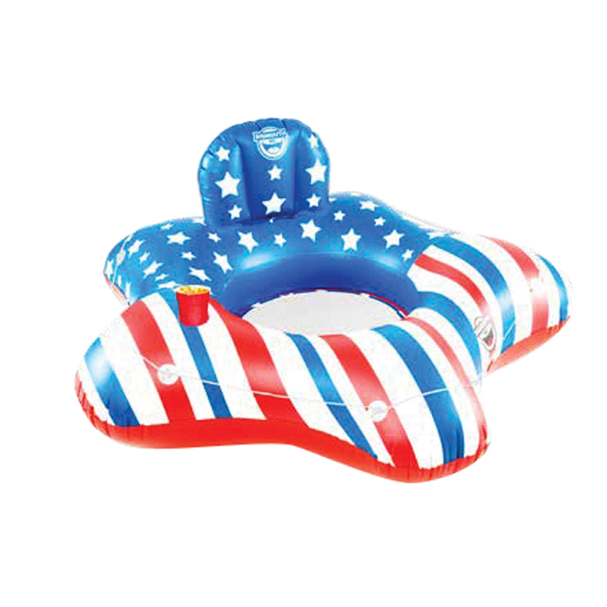 BigMouth Qualifies for Free Shipping BigMouth Inflatable Giant Patriotic Star Pool Float #22-BRR-4145