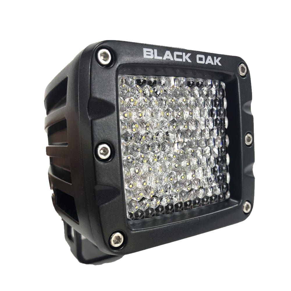 Black Oak LED Qualifies for Free Shipping Black Oak 2" Diffused Pod 10w Cree Black #2D-POD10CR