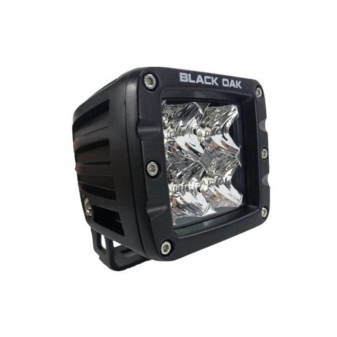 Black Oak LED Qualifies for Free Shipping Black Oak 2" Flood Pod 10w Cree Black #2F-POD10CR