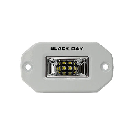 Black Oak LED Qualifies for Free Shipping Black Oak 2" Flush Mount Spreader Scene White #2FSL-SRPOD10CR