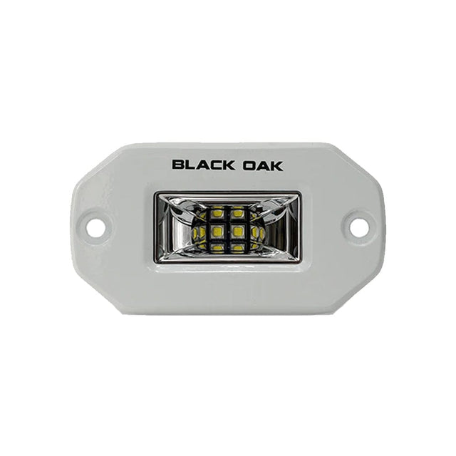 Black Oak LED Qualifies for Free Shipping Black Oak 2" Flush Mount Spreader Scene White #2FSL-SRPOD10CR