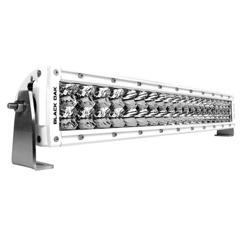 Black Oak LED Qualifies for Free Shipping Black Oak 20" Curved Double-Row 5w Combo White #20CCM-D5OS