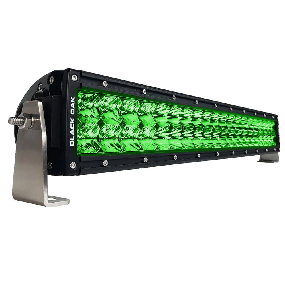 Black Oak LED Qualifies for Free Shipping Black Oak 20" Curved Hog Hunting Green LED Double Row #20CG-D30S