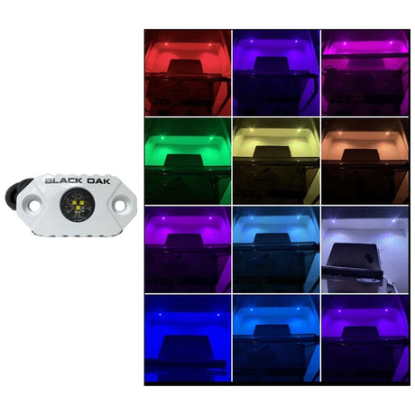 Black Oak LED Qualifies for Free Shipping Black Oak Marine Accent Light RGB LED White #MAL-RGB