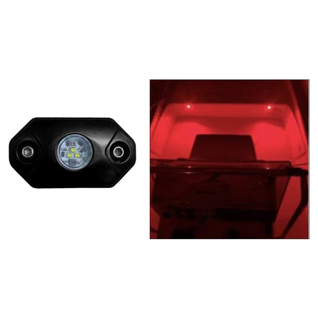 Black Oak LED Qualifies for Free Shipping Black Oak Rock/Accent Light Red LED Black Housing #RL-R