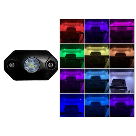 Black Oak LED Qualifies for Free Shipping Black Oak Rock Accent Light Rgb LED Black Housing #RL-RGB