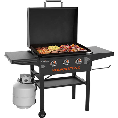 Blackstone Truck Freight - Not Qualified for Free Shipping Blackstone 28" 3-Burner Deep XL Griddle with Hood #2080