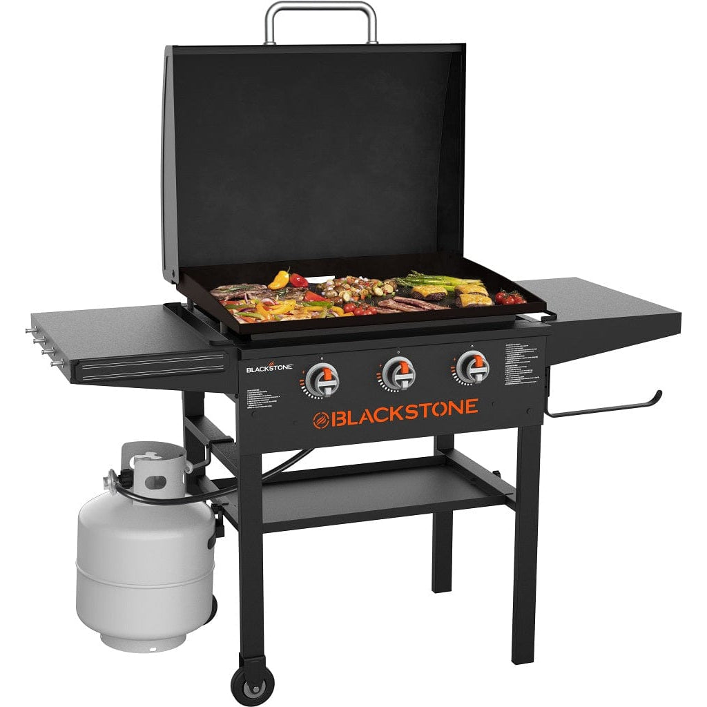 Blackstone Truck Freight - Not Qualified for Free Shipping Blackstone 28" 3-Burner Deep XL Griddle with Hood #2080
