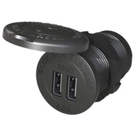 Blue Sea System Qualifies for Free Shipping Blue Sea 12/24v Dual USB Charger 1-1/8