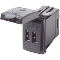 Blue Sea System Qualifies for Free Shipping Blue Sea 12/24v Dual USB Charger Contura Mount #1039