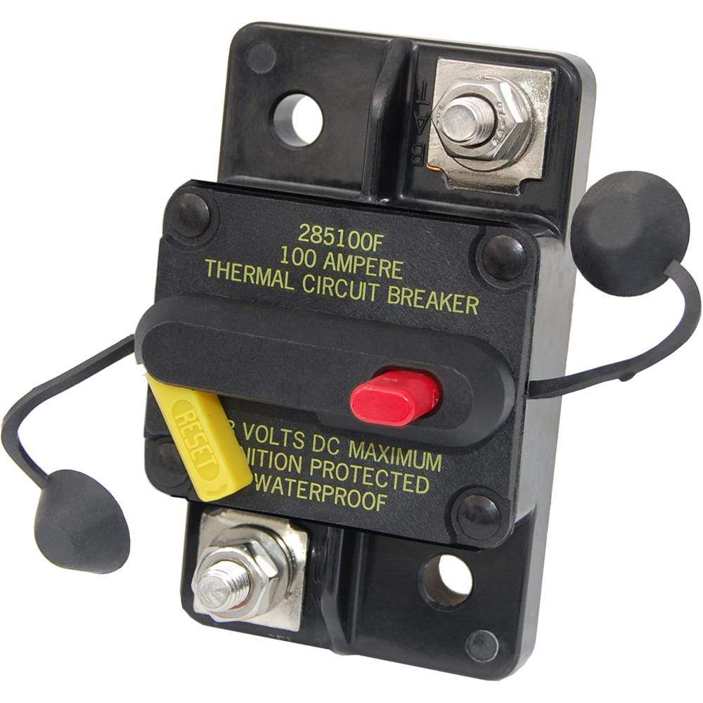 Blue Sea System Qualifies for Free Shipping Blue Sea 120a Circuit Breaker Surface-Mount 285 Series #7188