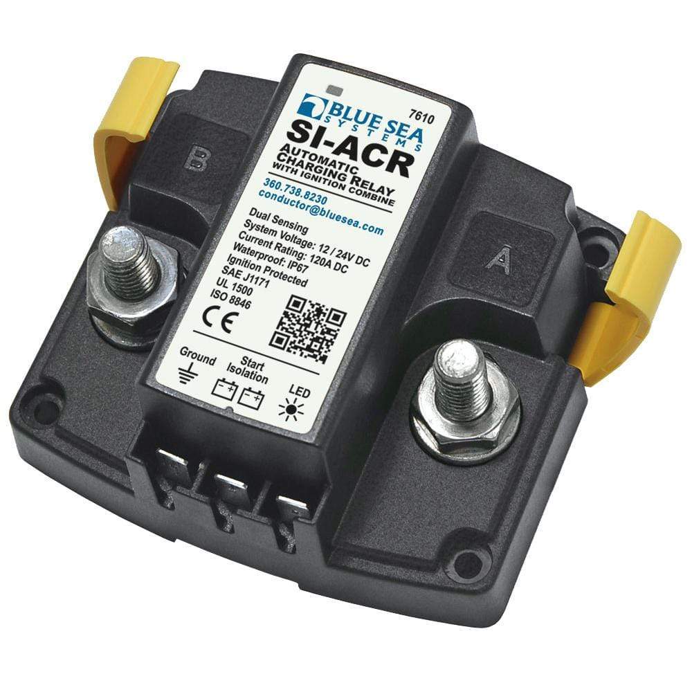 Blue Sea System Qualifies for Free Shipping Blue Sea 120a SI-Series Automatic Charging Relay #7610