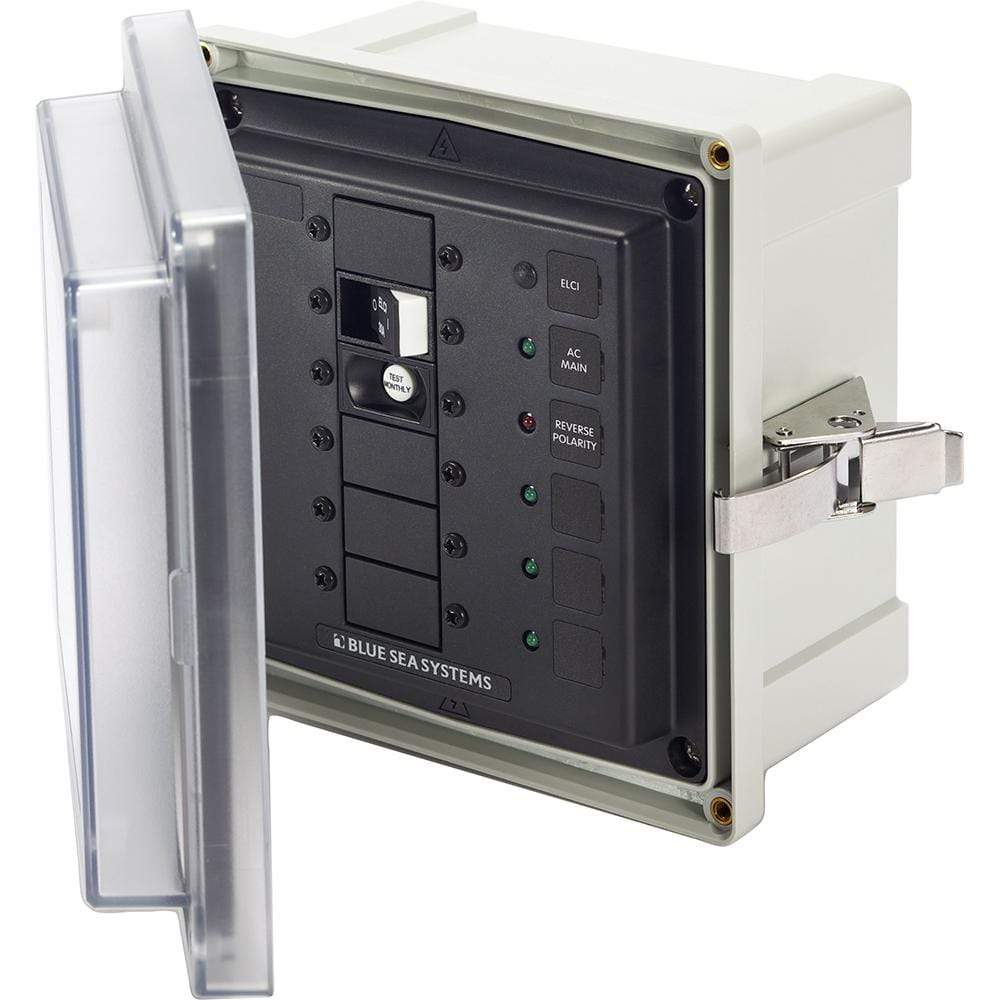 Blue Sea System Qualifies for Free Shipping Blue Sea 120v AC ELCI 3 Blank Panel Enclosure #3116