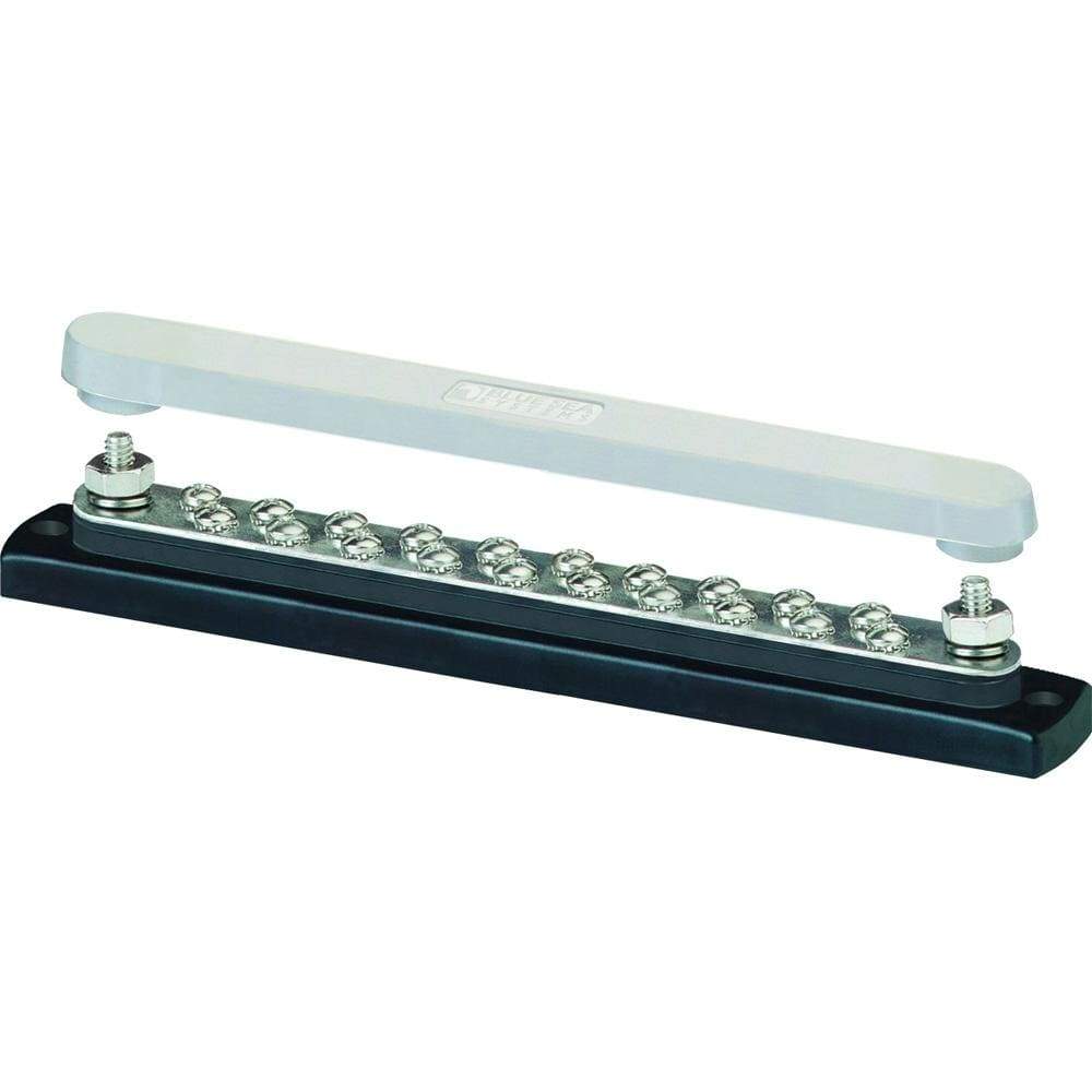 Blue Sea System Qualifies for Free Shipping Blue Sea 150a Common Busbar 20 x 8-32 Screw Terminal w/Cover #2312