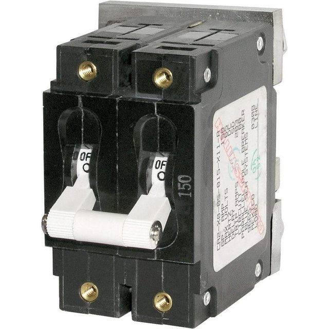 Blue Sea System Qualifies for Free Shipping Blue Sea 150a Double-Pole Circuit Breaker #7267