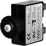 Blue Sea System Qualifies for Free Shipping Blue Sea 15a Push Button Thermal with Quick Connect Terminals #7056