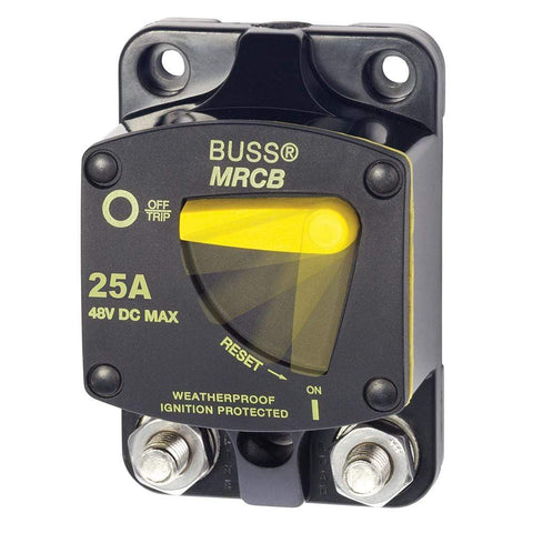 Blue Sea System Qualifies for Free Shipping Blue Sea 187 Series Thermal Circuit Breaker 25a #7135