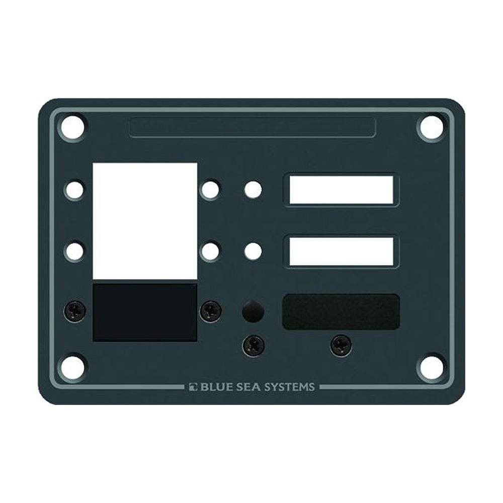 Blue Sea System Qualifies for Free Shipping Blue Sea 3-Position DC C-Series Panel Blank #8088