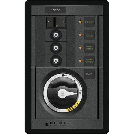 Blue Sea System Qualifies for Free Shipping Blue Sea 3-Position Vertical DC M-Series Battery Switch Panel #1408