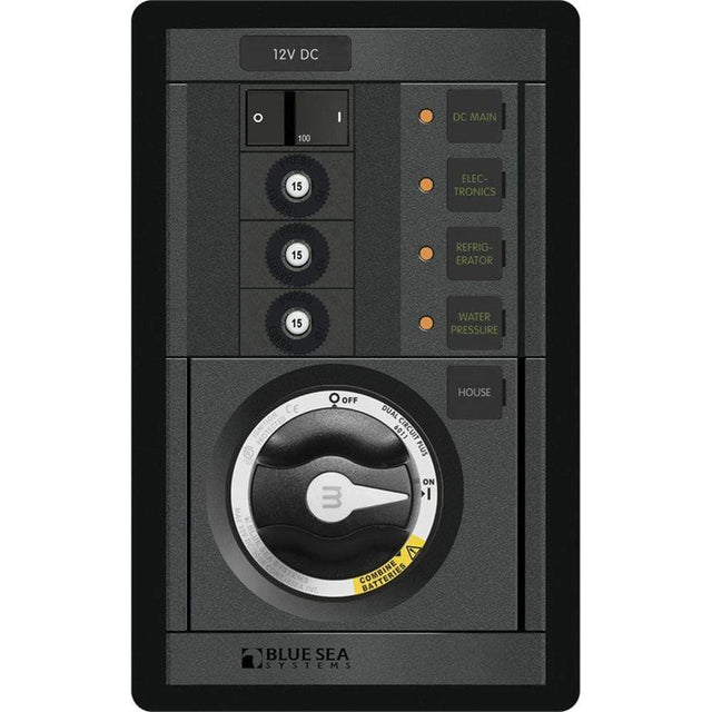 Blue Sea System Qualifies for Free Shipping Blue Sea 3-Position Vertical DC M-Series Battery Switch Panel #1408