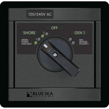 Blue Sea System Qualifies for Free Shipping Blue Sea 360 Panel 120/240v Rotary Switch 65amp #1480