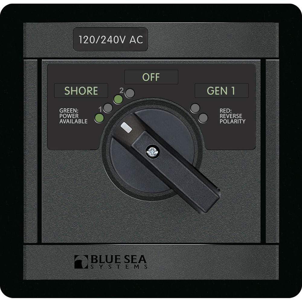 Blue Sea System Qualifies for Free Shipping Blue Sea 360 Panel 120/240v Rotary Switch 65amp #1480