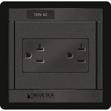 Blue Sea System Qualifies for Free Shipping Blue Sea 360 Panel 120v Dual Outlet #1479
