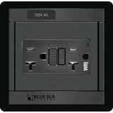 Blue Sea System Qualifies for Free Shipping Blue Sea 360 Panel 120v GFCI Outlet #1499