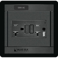 Blue Sea System Qualifies for Free Shipping Blue Sea 360 Panel 120v GFCI Outlet #1499