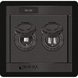 Blue Sea System Qualifies for Free Shipping Blue Sea 360 Panel 12v DC Socket & Dual USB Charger #1478