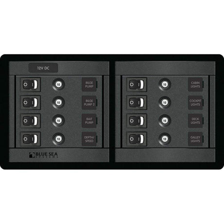 Blue Sea System Qualifies for Free Shipping Blue Sea 360 Panel 8-Position Switch CLB Horizontal #1456