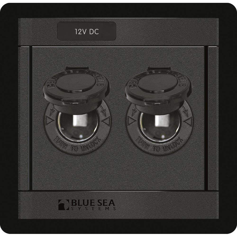 Blue Sea System Qualifies for Free Shipping Blue Sea 360 Panel DC 12v Socket Panel #1472