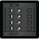 Blue Sea System Qualifies for Free Shipping Blue Sea 4-Position Square Rocker Switch Panel #1455