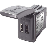 Blue Sea System Qualifies for Free Shipping Blue Sea 48v Dual USB Charger Contura Switch Mount #1038