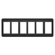 Blue Sea System Qualifies for Free Shipping Blue Sea 6-Position Contura Switch Mounting Panels #8260