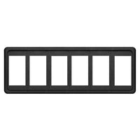 Blue Sea System Qualifies for Free Shipping Blue Sea 6-Position Contura Switch Mounting Panels #8260