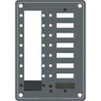 Blue Sea System Qualifies for Free Shipping Blue Sea 8-Position DC C-Series Panel Blank #8087