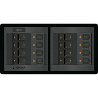 Blue Sea System Qualifies for Free Shipping Blue Sea 8-Position Horizontal Main AC 360 Panel Rocker Stye #1225