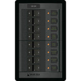 Blue Sea System Qualifies for Free Shipping Blue Sea 8-Position Vertical 360 Rocker Switch Panel #1200