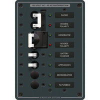 Blue Sea System Qualifies for Free Shipping Blue Sea AC 2-Sources Plus 4-Position #8467