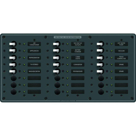 Blue Sea System Qualifies for Free Shipping Blue Sea AC 24-Position #8265