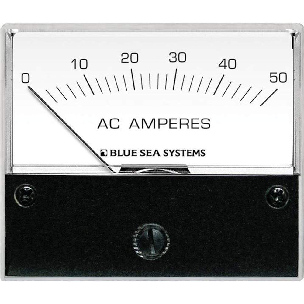 Blue Sea System Qualifies for Free Shipping Blue Sea AC Analog Ammeter 0-50a AC #9630